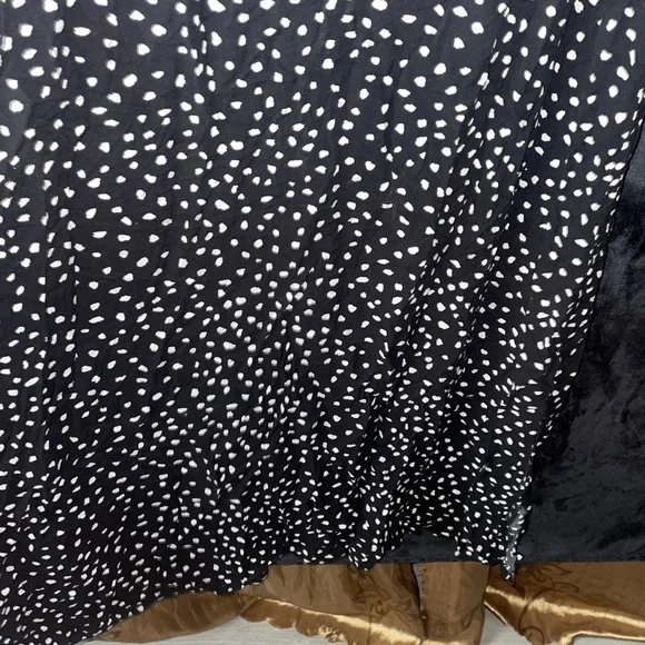 beachlunchlounge Black and White Polka Dot Chemise - Picture 3 of 5